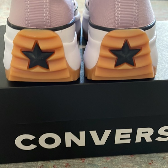 NWB Womenโs Converse Run Star Hike HI - Himalayan Salt - Size 8 - Picture 2 of 6